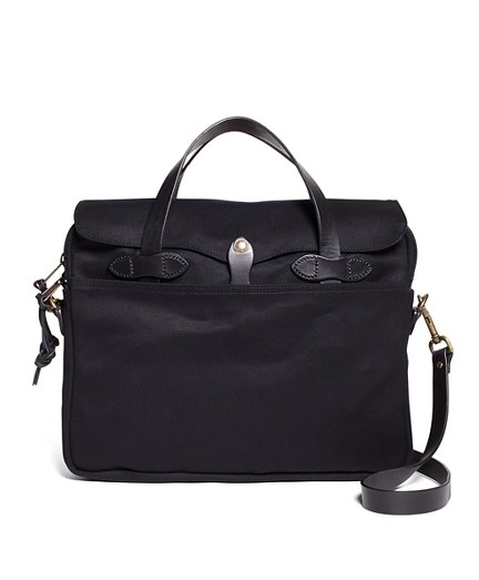 Filson Black Twill Briefcase Brooks Brothers