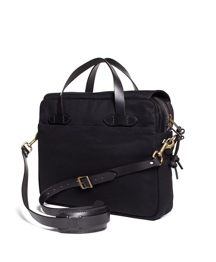 Filson Black Twill Briefcase Brooks Brothers