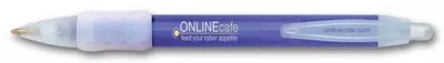 BIC WideBody Ice Retractable Pen with Rubber Grip Discount Office Supply