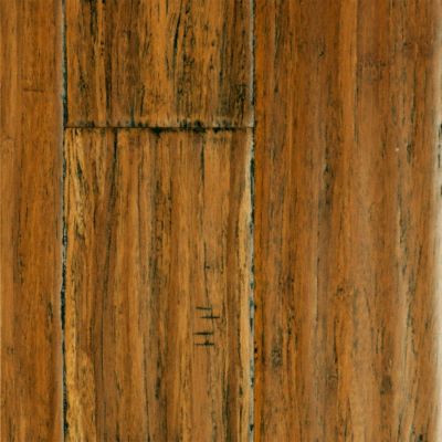 9/16" x 51/8" Handscraped Honey Strand Bamboo Morning Star Lumber