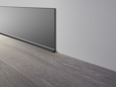 Rubber Cove Wall Base Roll, Graphite Accessories Flooring Aladdin