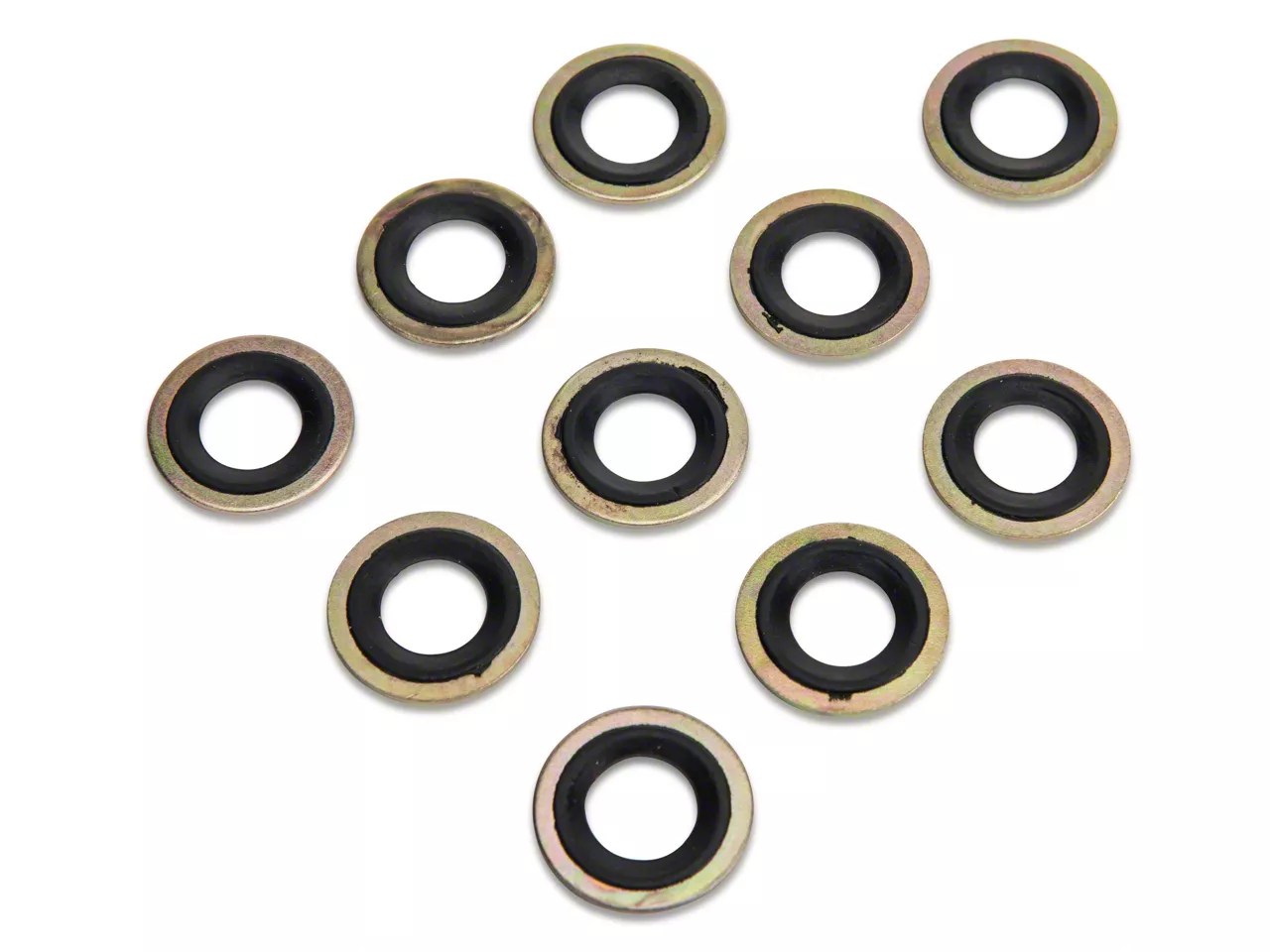 OPR Mustang Metal/Rubber Oil Drain Plug Gasket 10 Pack 100981 (7997
