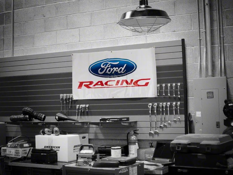 Ford Performance Mustang Garage Banner M1827A1 Free Shipping