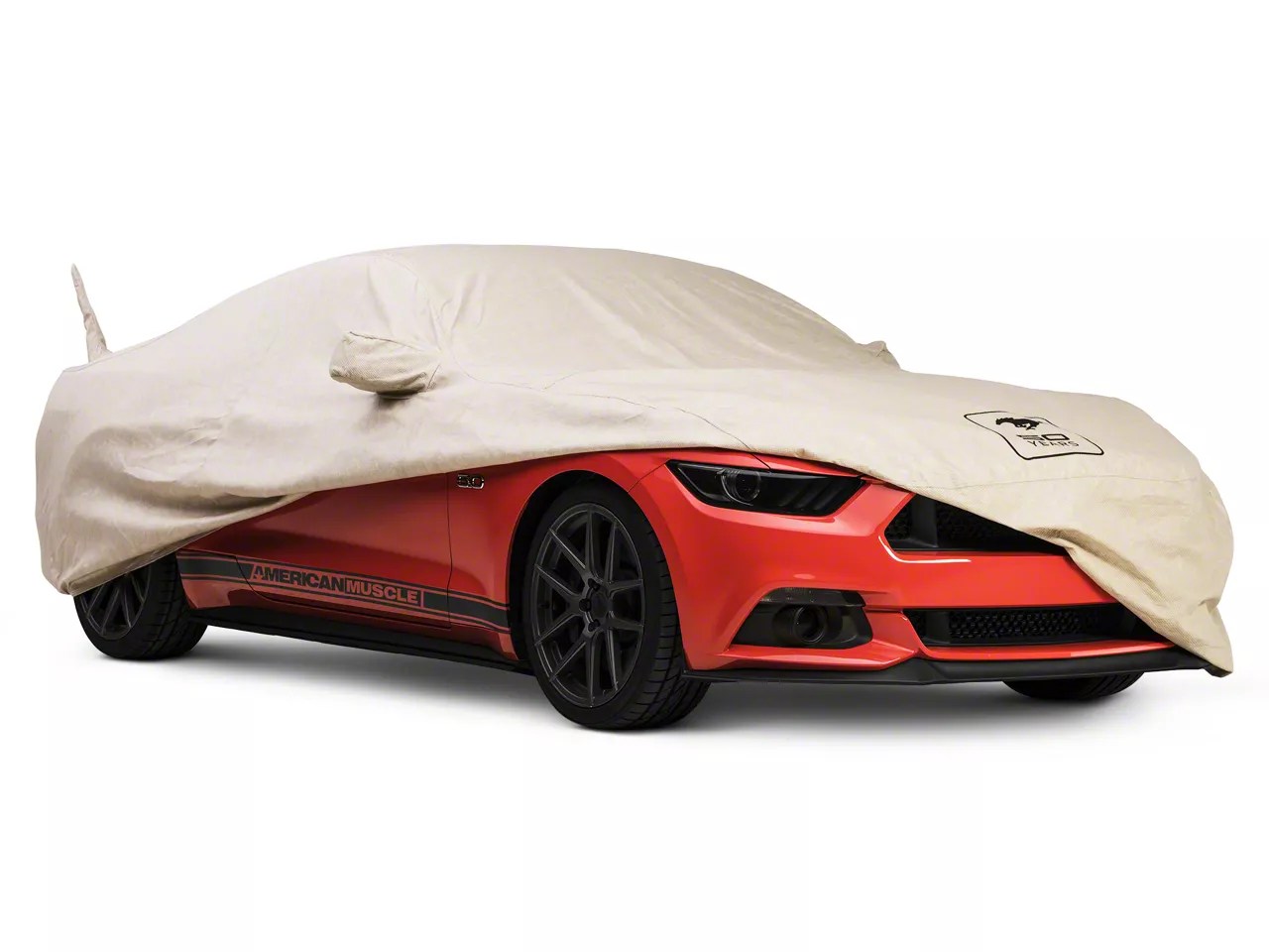 Covercraft Deluxe CustomFit Mustang Car Cover 50th Anniversary Logo