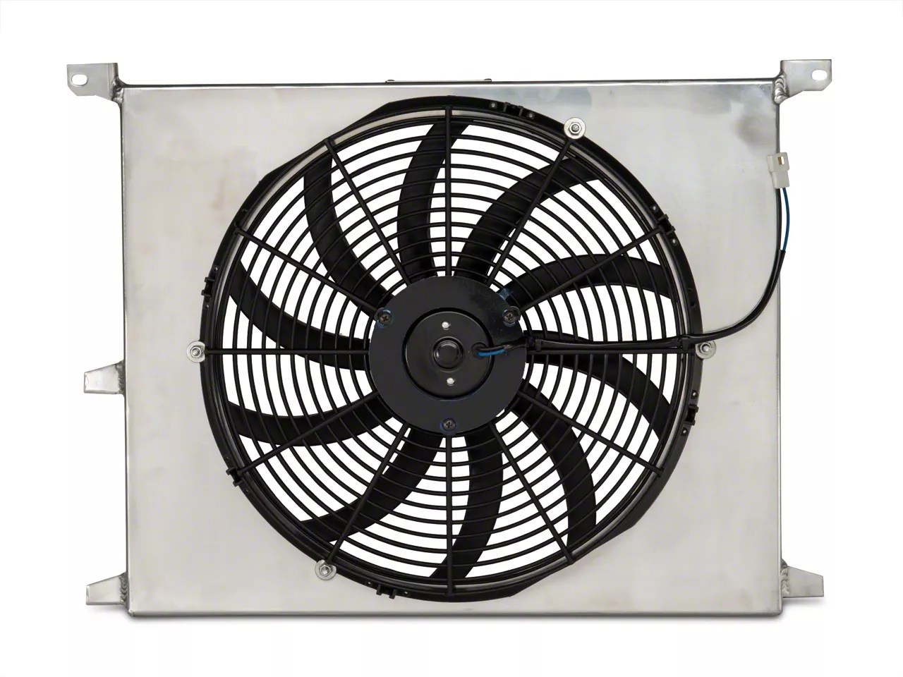SR Performance 16in High Performance Mustang Slim Electric Radiator Fan