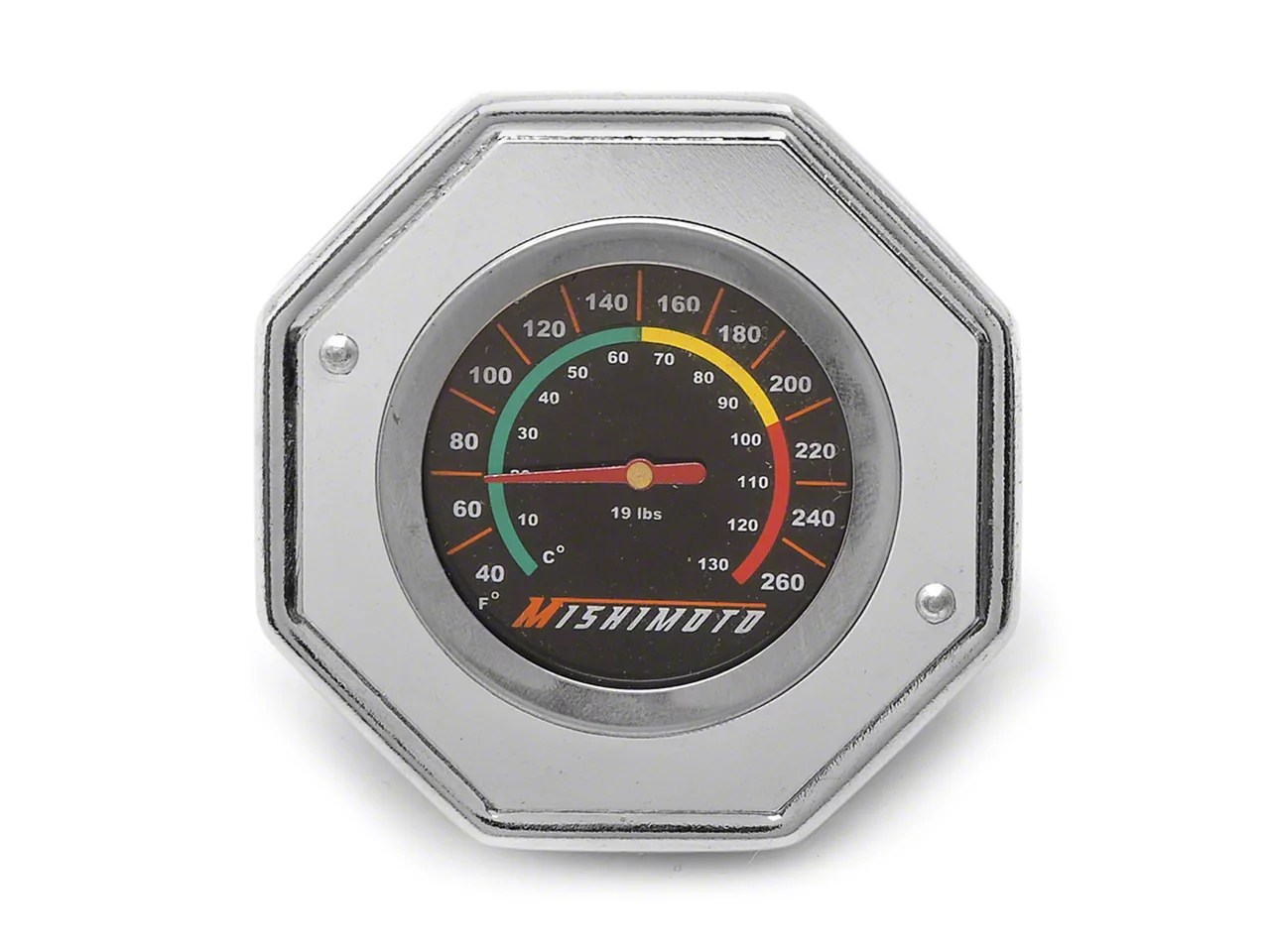 Mishimoto Performance Mustang Radiator Cap w/ Temperature Gauge MMRCGL