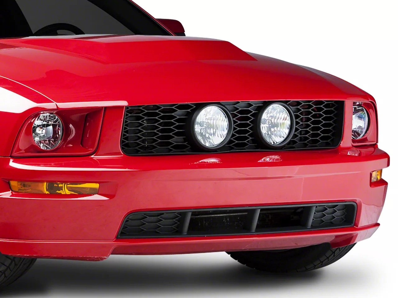 Mustang Eleanor Style Center Fog Light Grille (0509 GT) Free Shipping