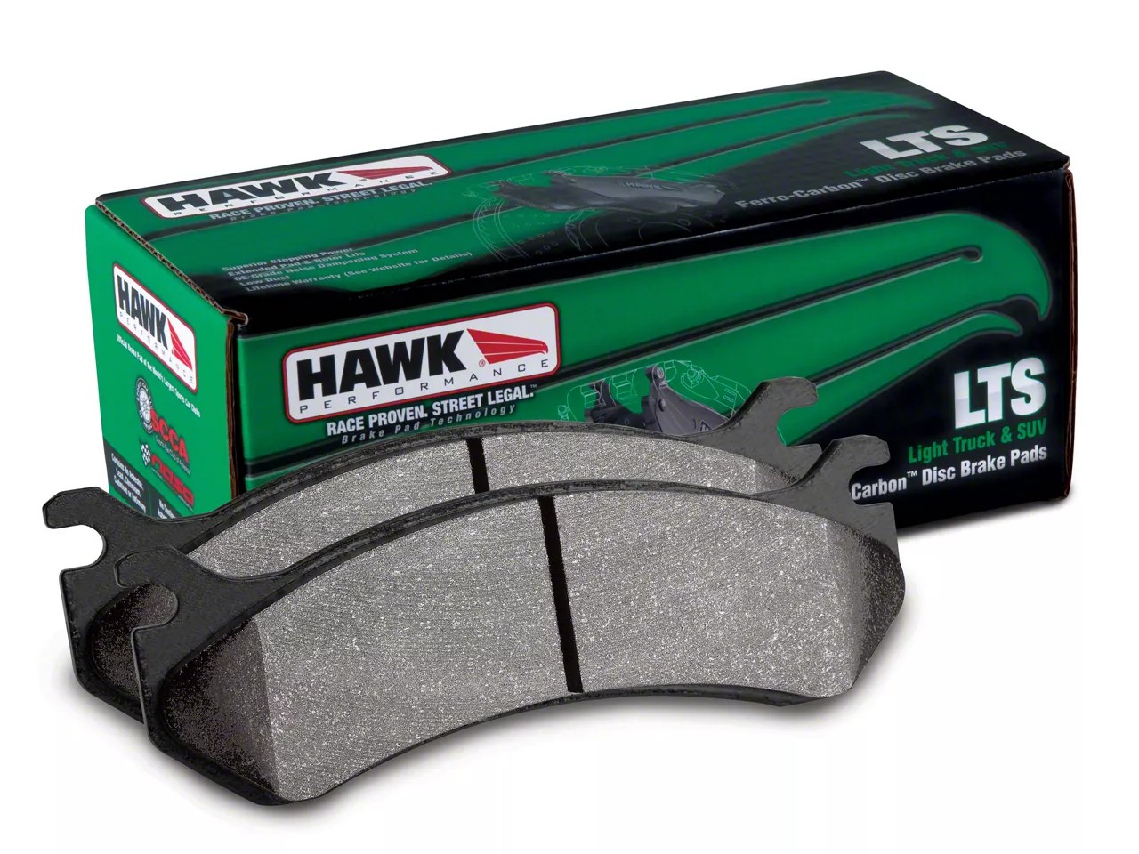 Hawk Performance LTS Wrangler Brake Pads Front HB210Y.677 (9006