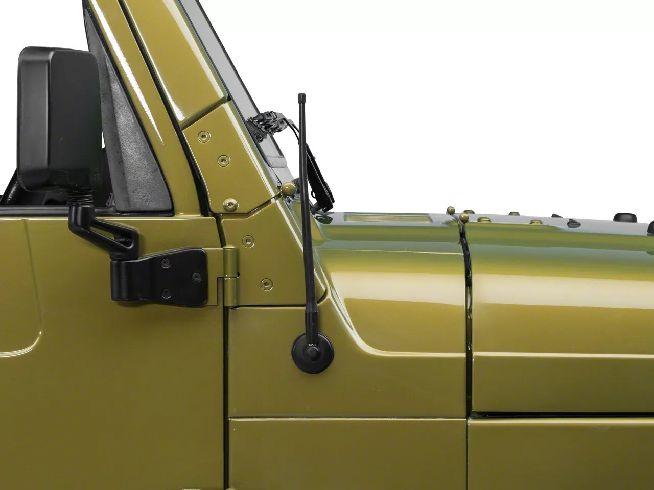 RedRock 4x4 OffRoad Wrangler Shorty Antenna J100998 (9706 Wrangler TJ