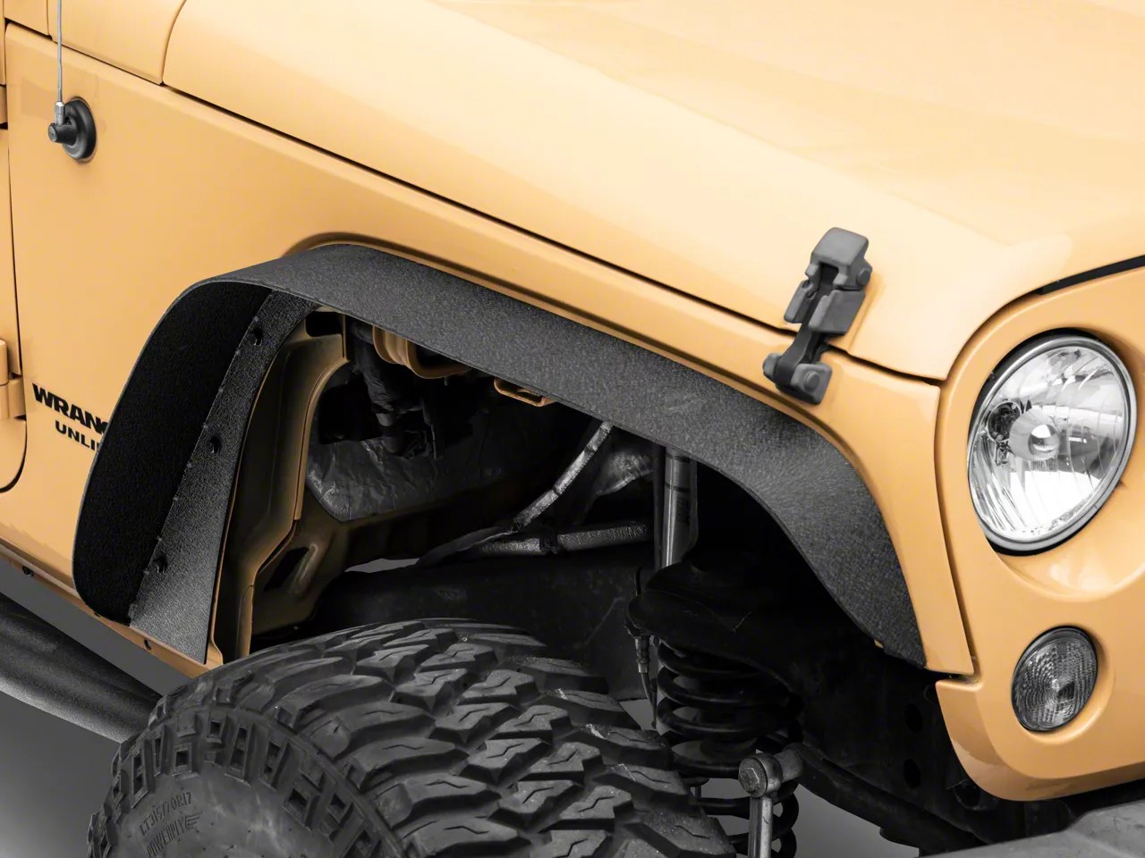 Smittybilt Wrangler XRC Fender Flares 76837 (0717 Wrangler JK) Free