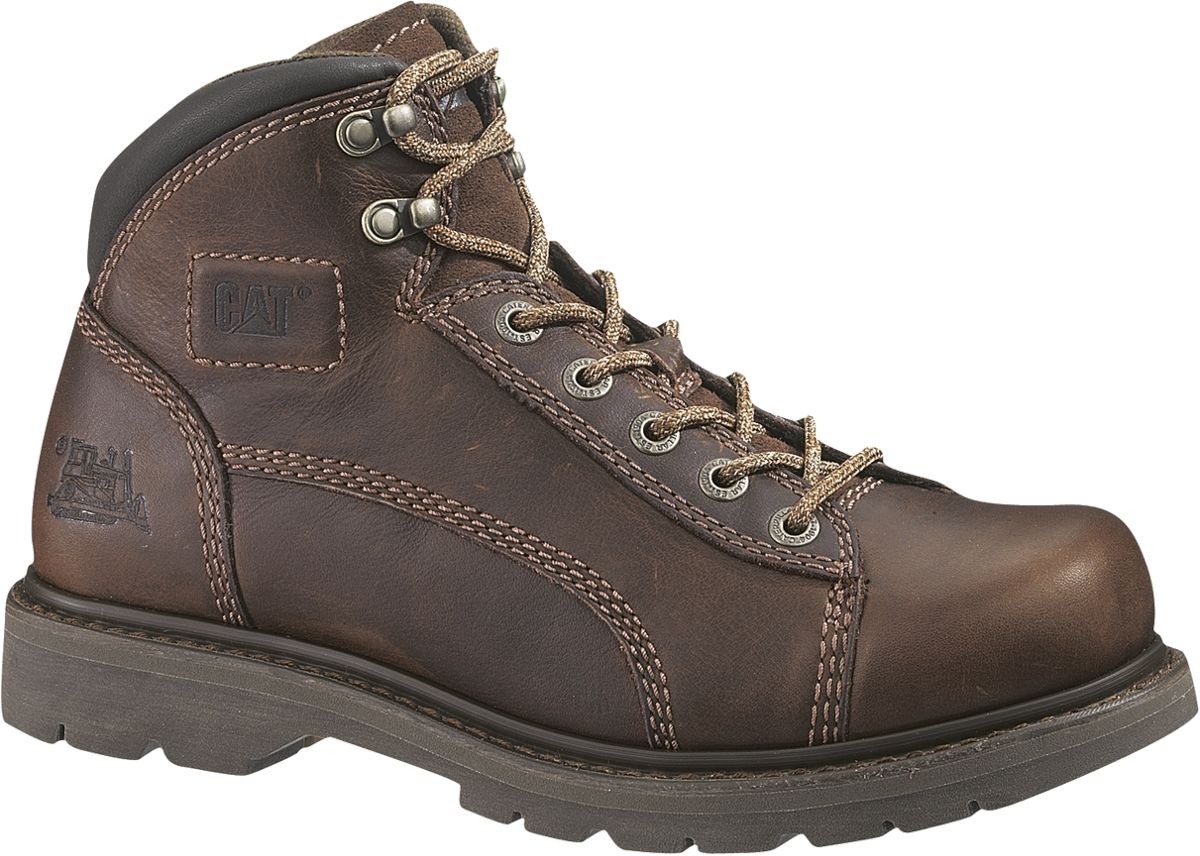 Women Lander Mid Steel Toe Work Boot Boots CAT Footwear