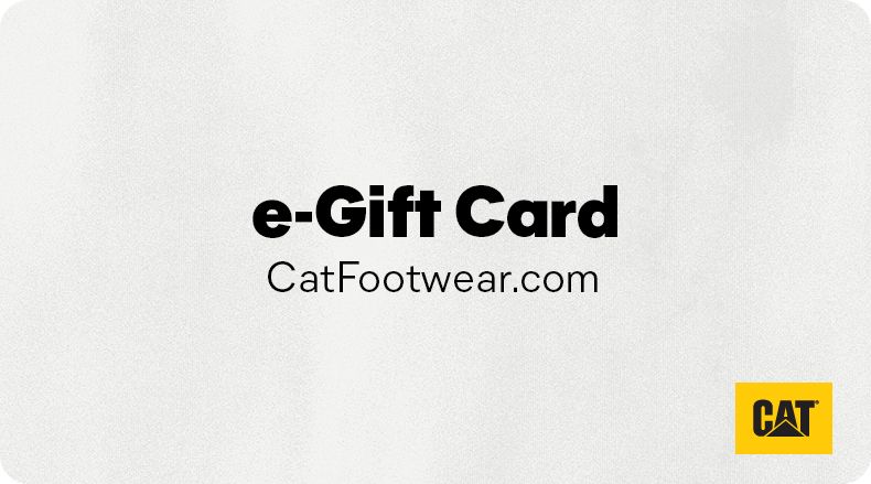 Cat Footwear Gift Card Cat Footwear