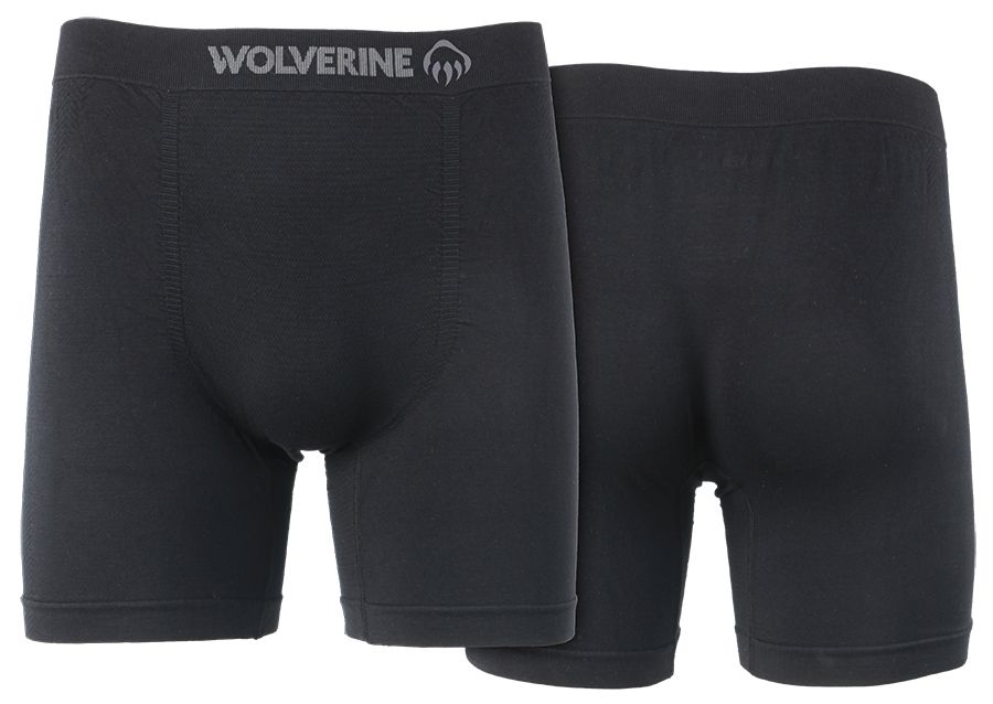 Men Seamless Tencel No Fly Boxer Brief Base layers Wolverine