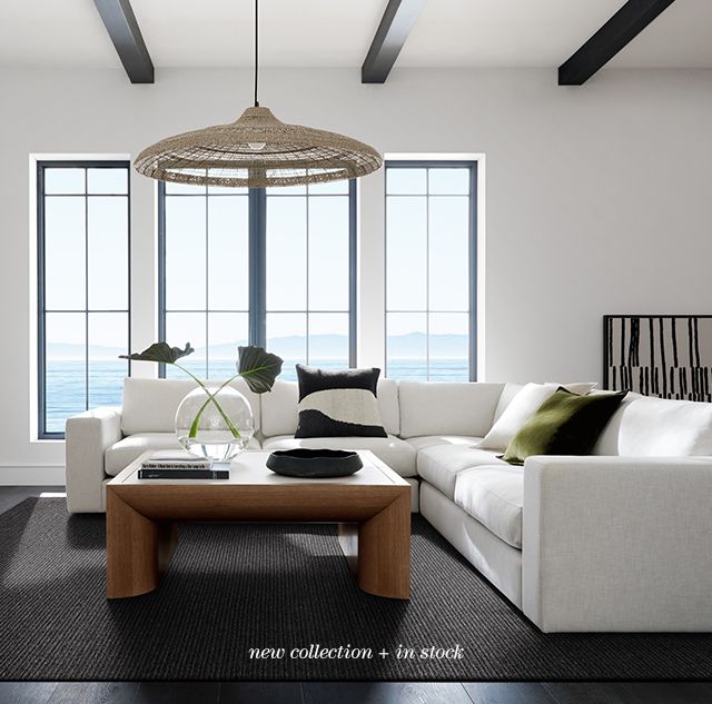 NEW & IN STOCK Meet the Oceanside Sofa Collection Crate and Barrel