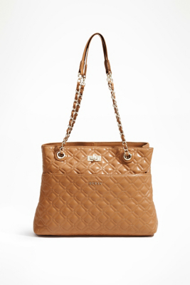 Quilted Leather Tote
