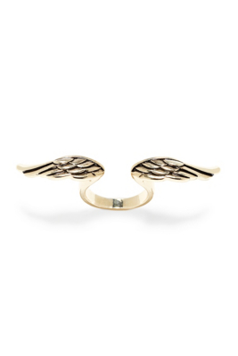 GoldTone Open Wing Ring GUESS.ca