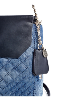 Rebel Roma Denim Shoulder Bag