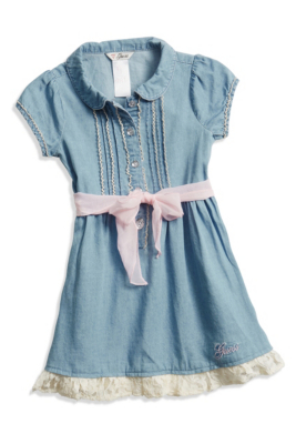 Baby Girl Ruth Denim Dress (1224M)