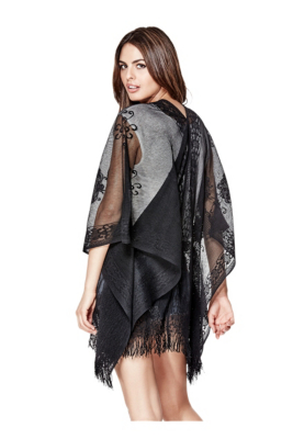 Lace Fringe Kimono