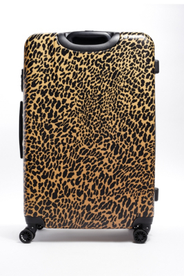 Joselle LeopardPrint 28" Roller Suitcase GUESS.ca