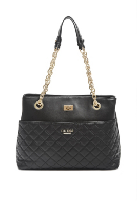 Suave Quilted Luxe Leather Carryall