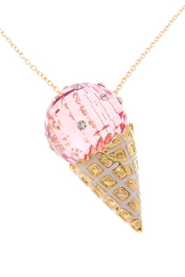 Ice Cream Cone Necklace