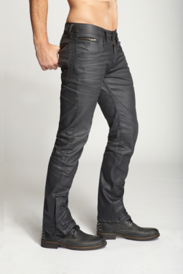 Vernon SlimFit Moto Jeans with Contoured Leg