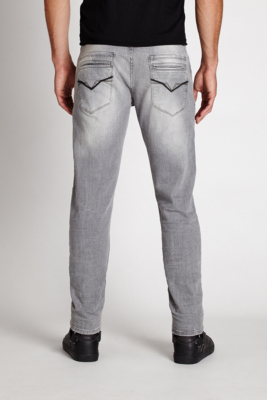 Slim Tapered Welt Pocket Jeans in Lonesome Wash