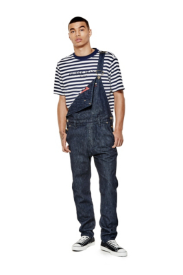 Tailored Denim Overalls