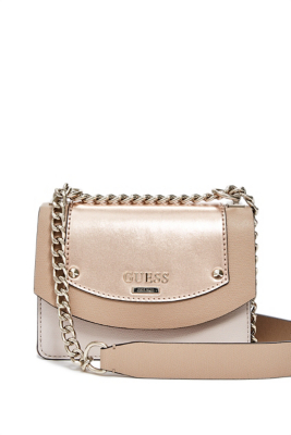 Guess Rose Gold Crossbody Bag Paul Smith