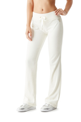 GUESS Women's Corely Velour Bootcut Sweatpants eBay