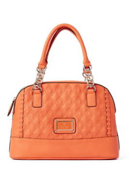 GUESS Alivia Quilted Dome Satchel eBay