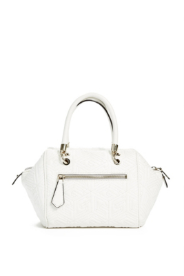 G Cube Quilted Small Satchel