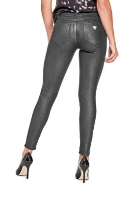 Curve X Coated Skinny Jeans