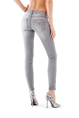 LowRise Moto Skinny Jeans in Whirlwind Wash GUESS.ca