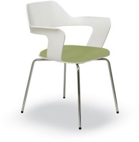 Rhythm Flexible Shell Upholstered Chair JSCF KLog