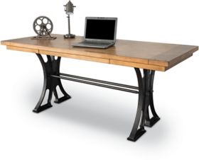 Industrial Writing Desk Coaster Deponte Industrial Adjustable Writing