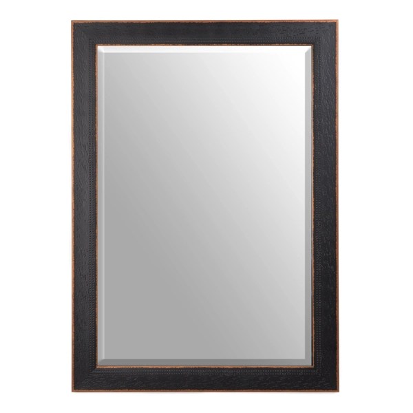 Black Bead Framed Mirror, 30x42 in. Kirklands
