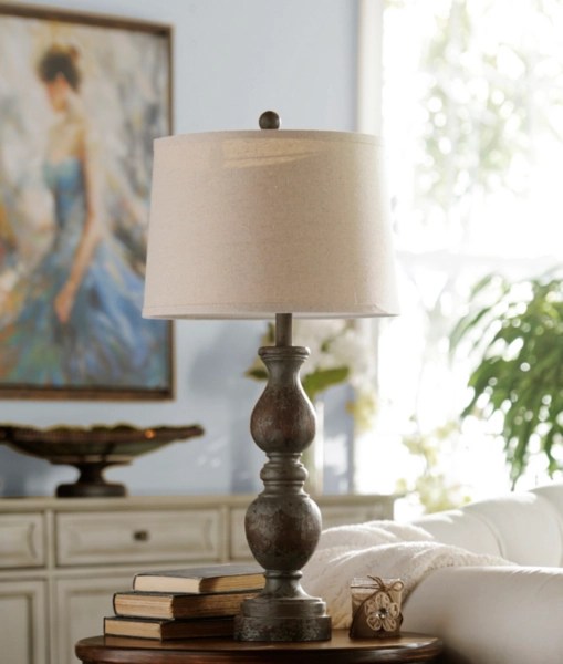 Vintage Blue Table Lamp Kirklands