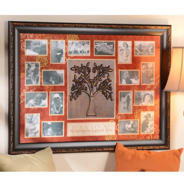 Spice Red Family Tree Collage Photo Frame Kirklands