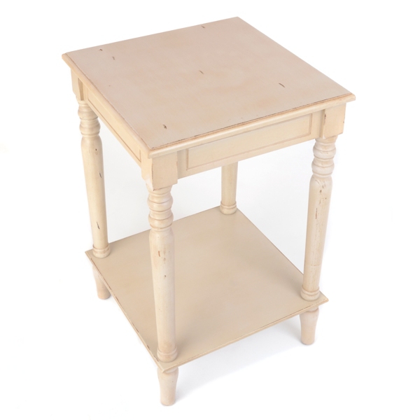 Cream Square Accent Table Kirklands