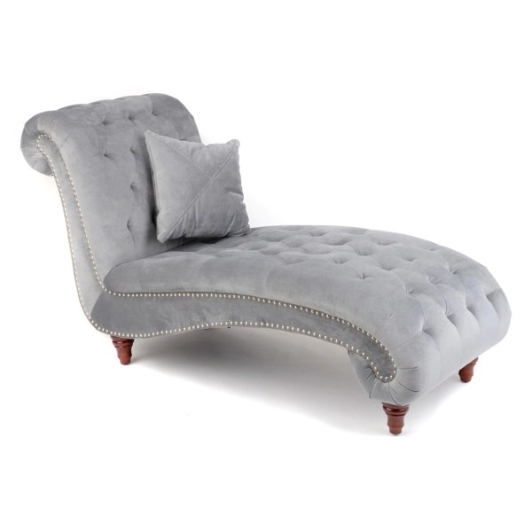 Tufted Velvet Chaise Lounge Kirklands