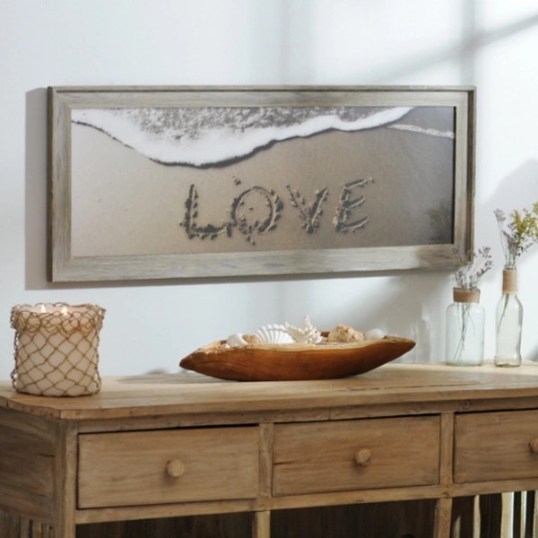 Beach Love Framed Art Print Kirklands