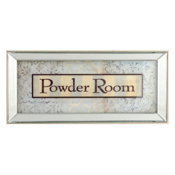 Powder Room Framed Art Print Kirklands