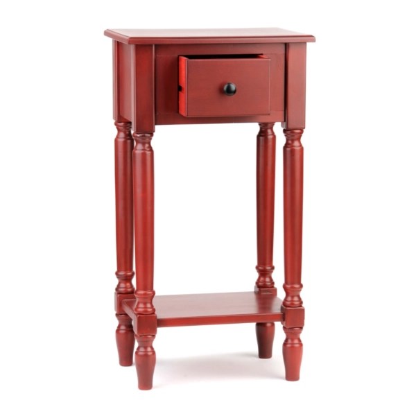 Red Rectangle Accent Table Kirklands