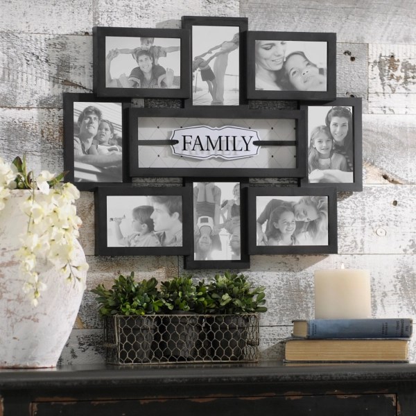 Family Shadowbox Black Collage Frame Kirklands