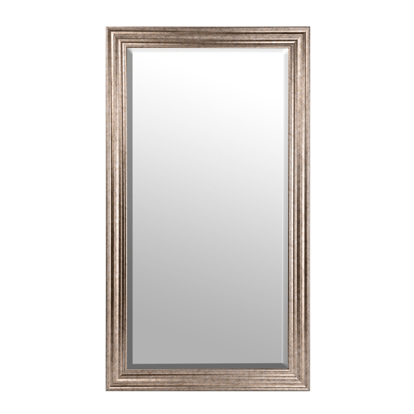 Antiqued Silver Framed Mirror, 37.5x67.5 in. Kirklands