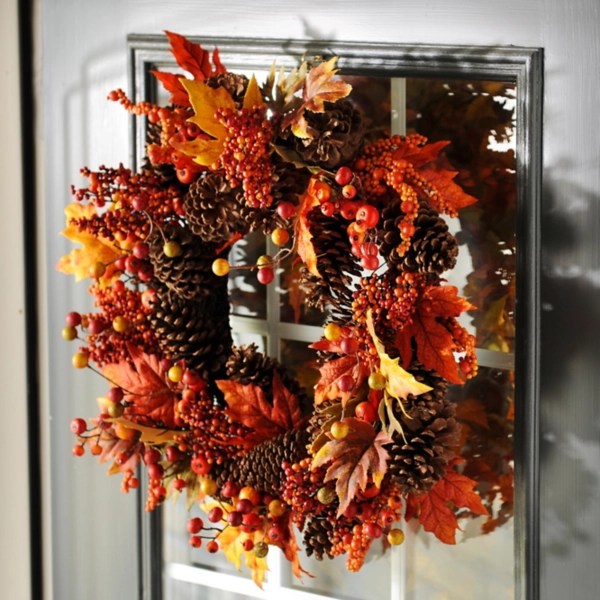 Fallen Autumn Wreath Kirklands