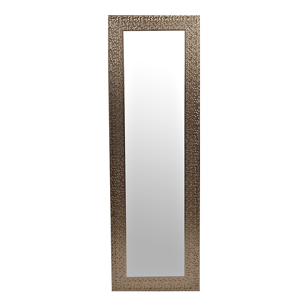 Silver Metallic Blocks OvertheDoor Mirror Kirklands