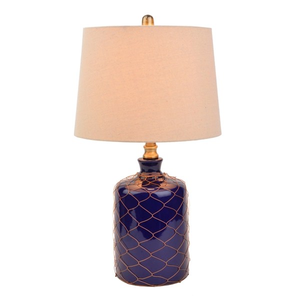 Netted Cobalt Ceramic Table Lamp Kirklands